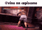 a picture of a video game with the words @vino nn capiscono above it