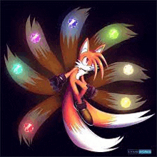 Tails Super Form GIF