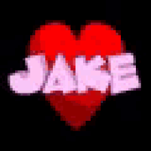 Jake Heart GIF - Jake Heart Love GIFs