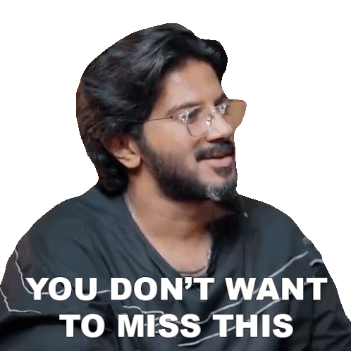You Don'T Want To Miss This Dulquer Salmaan Sticker