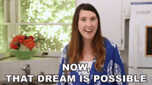 Now That Dream Is Possible Gemma Stafford GIF - Now That Dream Is Possible Gemma Stafford Bigger Bolder Baking GIFs