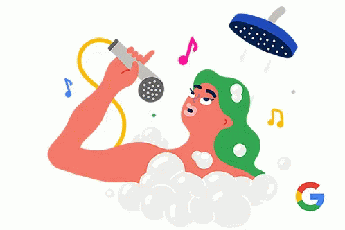 Singing In The Shower Gif Singing In The Shower Discover Share Gifs