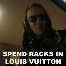 Spend Racks In Louis Vuitton Aitch GIF