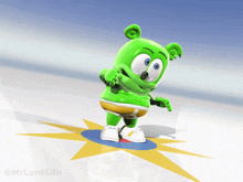 Gummy Bear Dancing Spin Jump GIF - Gummy Bear Dancing Spin Jump GIFs