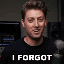 I Forgot Jordan Orme GIF - I Forgot Jordan Orme I Dont Remember GIFs