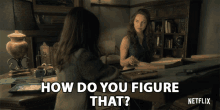How Do You Figure That Carla Gugino GIF - How Do You Figure That Carla Gugino Olivia Crain GIFs
