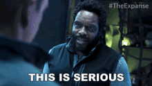 This Is Serious Frederick Johnson GIF - This Is Serious Frederick Johnson The Expanse GIFs