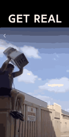Get Real Bruh GIF - Get Real Bruh Destroy Water Cooler GIFs