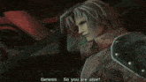 a video game character says " i suppose i am "