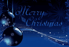 Merry Christmas Blue Christmas GIF - Merry Christmas Blue Christmas Ornaments GIFs