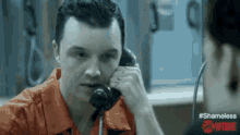Milkovich бесстыдники бесстыжие галлавич GIF - Shameless Phone Prison GIFs