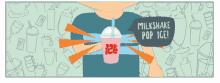 Milkshake Pop Ice GIF - Pop Ice Milkshake Jajanan GIFs