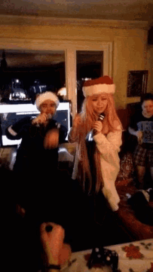 karaoke singing christmas