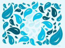 Blue Water GIF