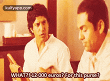 What?I12000 Euros? For This Purse?.Gif GIF - What?I12000 Euros? For This Purse? Lakshmi Parvathi Person GIFs