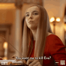 You Want Me To Kill Eve Murder GIF - You Want Me To Kill Eve Murder Villain GIFs