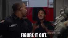 Station19 Vic Hughes GIF - Station19 Vic Hughes Figure It Out GIFs
