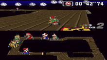 Mario Kart Snes GIF
