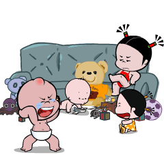 Family Irritation Sticker - Family Irritation Baby Stickers