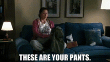 New Years Eve Tess Byrne GIF - New Years Eve Tess Byrne These Are Your Pants GIFs
