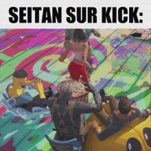 Seitan Seitan Sur Kick GIF
