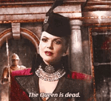 Once Upon A Time Queen GIF - Once Upon A Time Queen Dead GIFs
