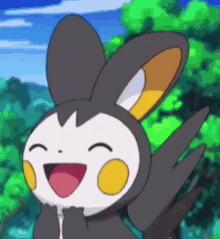 Emolga Pokemon GIF - Emolga Pokemon Happy GIFs