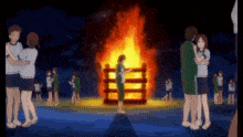 Anime Bonfire GIF - Anime Bonfire GIFs
