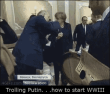 Trolling Putin GIF - Trolling Putin Chair GIFs