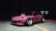 Pink Car GIF