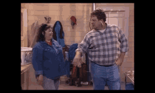 Roseanne Slap Boob GIF - Roseanne Slap Boob Slapping GIFs