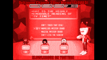 a video game called deltarime chapter 3 quiz theme is slowed