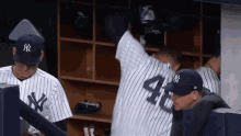 Anthony Rizzo New York Yankees GIF - Anthony Rizzo New York Yankees Helmet Slam GIFs