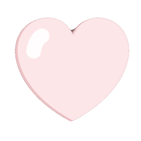 Pink Heart Sticker - Pink Heart Stickers