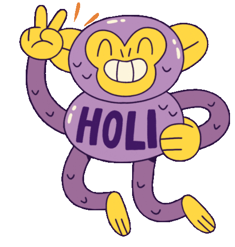 Monkey Says "Hello" In Spanish. Sticker - Mono Monito Monkey Cute Stickers