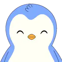 a cartoon of a penguin with a chip in its head that says ai