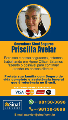 Consultra Sinaf Seguros Priscilla Avelar GIF - Consultra Sinaf Seguros Priscilla Avelar Insurance GIFs