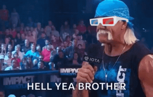 Iota Hell Yea Brother GIF - Iota Hell Yea Brother Hulk Hogan GIFs