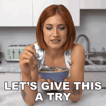 Lets Give This A Try Candice Hutchings GIF - Lets Give This A Try Candice Hutchings Edgy Veg GIFs