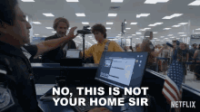 No This Is Not Your Home Sir Silverio GIF - No This Is Not Your Home Sir Silverio You Dont Belong Here GIFs