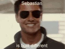 Sebastian Built Different GIF