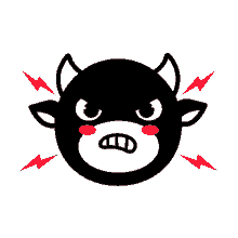 angry cow bolts