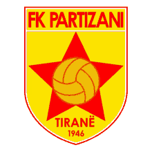 pmtp fk partizani logo football club soccer