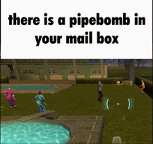Mailbox Meme GIF - Mailbox Meme Destroy All Humans GIFs