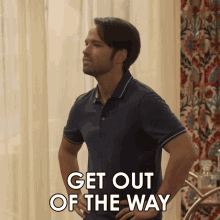 Get Out Of The Way Freddie Benson GIF - Get Out Of The Way Freddie Benson Icarly GIFs