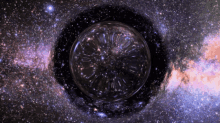 ブラックホール 源河　宇宙 GIF