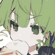 Green Anime Green GIF - Green Anime Green Green Anime Pp GIFs