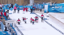 Starting The Race Para Cross Country Skiing GIF
