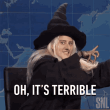 Oh Its Terrible Stephanie Green GIF - Oh Its Terrible Stephanie Green Saturday Night Live GIFs