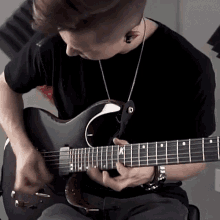 Playing Guitar Cole Rolland GIF - Playing Guitar Cole Rolland Guitar Solo GIFs
